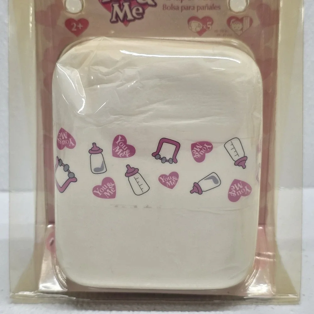 Toys R Us You & Me 2008 Baby Doll Diapers Set of 5 - New